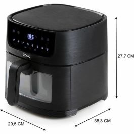 Freidora de aire caliente - DOMO - DO540FR - 6L - Pantalla digital - 8 programas - Deli-Fryer