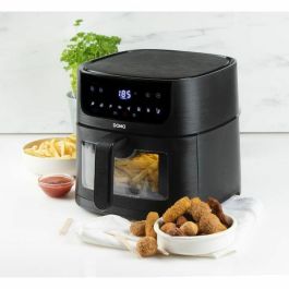 Freidora de aire caliente - DOMO - DO540FR - 6L - Pantalla digital - 8 programas - Deli-Fryer