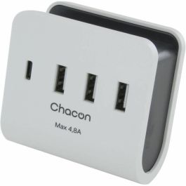 Cargador USB Pared Chacon Blanco