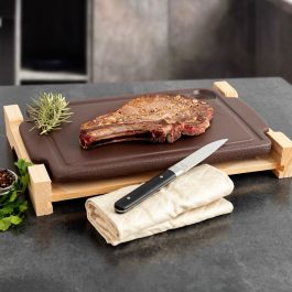 Set 12 Cuchillos Steaks Acero Inox Fusion Amefa 22x1,8x1,2 cm