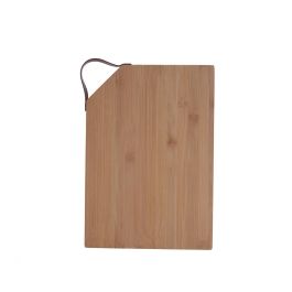 Tabla Bambú y Asa Simil Cuero Ozon Quid 33x23 cm Precio: 3.88999996. SKU: B1H9ALNR4F