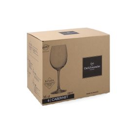 Caja 6 Copas Tulip Vino Krysta Cabernet Tulip Eco Chef & Sommelier 35 cL