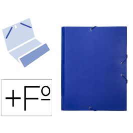 Carpeta Clasificadora Liderpapel 12 Departamentos Folio Prolongado Carton Forrado Azul