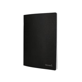 Libreta Liderpapel Tapa Negra A4 80 Hojas 60 gr-M2 Cuadro 5 mm Con Doble Margen 10 unidades Libreta Liderpapel Tapa Negra A4 80 Hojas 60 gr-M2 Cuadro 5 mm Con Doble Margen 10 unidades