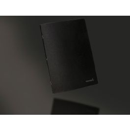 Libreta Liderpapel Tapa Negra A4 80 Hojas 60 gr-M2 Cuadro 5 mm Con Doble Margen 10 unidades Libreta Liderpapel Tapa Negra A4 80 Hojas 60 gr-M2 Cuadro 5 mm Con Doble Margen 10 unidades