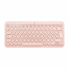 Teclado Logitech 920-010400 Rosa Qwerty Español