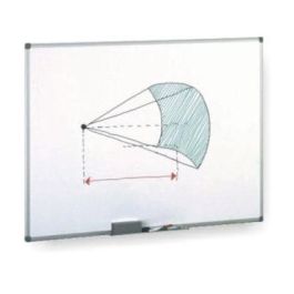 Faibo Pizarra Blanca Melaminada Marco De Aluminio Con Cajetín 122x244 cm Precio: 193.98999994. SKU: S8406863