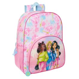 Mochila adapt.carro barbie "painterly" 33x42x14cm