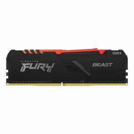 Kingston Technology FURY Beast RGB módulo de memoria 16 GB 1 x 16 GB DDR4 3600 MHz Kingston Technology FURY Beast RGB módulo de memoria 16 GB 1 x 16 GB DDR4 3600 MHz