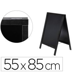 Pizarra Negra Liderpapel Caballete Doble Cara De Madera Con Superficie Para Rotuladores Tipo Tiza 55x85 cm Precio: 56.99000054. SKU: B1HKSEPB5F