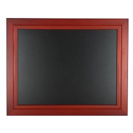 Pizarra Negra Liderpapel Mural De Madera Con Superficie Para Rotuladores Tipo Tiza 40x50 cm