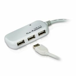 ATEN Cable extensor USB 2.0 de 12 m con hub de cuatro puertos (soporta conexión en cadena hasta 60 m) Precio: 52.9859005203. SKU: B155GEVH7W