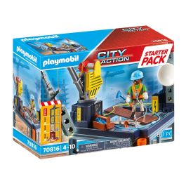 Starter Pack Construcción Con Grúa 70816 Playmobil