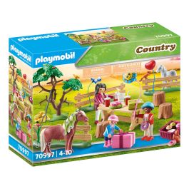 Fiesta De Cumpleaños En La Granja De Ponis 70997 Playmobil