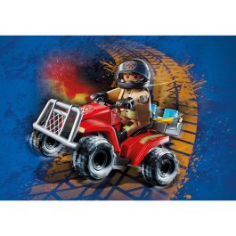 Bombero en quad playmobil city action