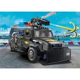 PLAYMOBIL 71144 Vehículo de Intervención de Fuerzas Especiales - Oficiales de Policía - City Action - Unidad Élite