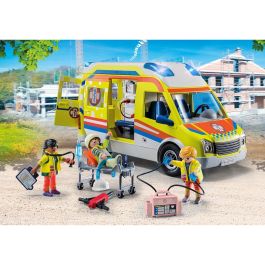 Ambulancia Con Luz Y Sonido City Life 71202 Playmobil