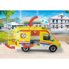 Ambulancia Con Luz Y Sonido City Life 71202 Playmobil