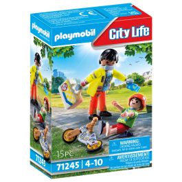 Paramédico Con Paciente City Life 71245 Playmobil
