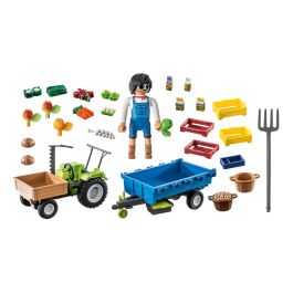 Tractor Con Remolque Country 71249 Playmobil