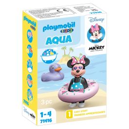 1.2.3 Viaje A La Playa De Minnie 71416 Playmobil Disney