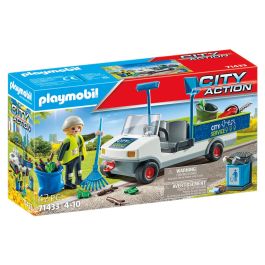 Limpieza Urbana Con Coche Eléctrico 71433 Playmobil