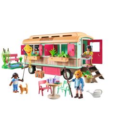 PLAYMOBIL 71441 Caravana cafetería boutique - Campo - A partir de 4 años