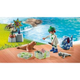 Cuidador Con Animales My Life 71448 Playmobil