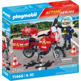 Moto De Bomberos Action Heroes 71466 Playmobil Precio: 12.50000059. SKU: B15WPY7K5L