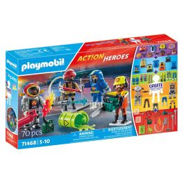 My Figures: Bomberos Action Heroes 71468 Playmobil Precio: 16.94999944. SKU: B1A2FBNF94