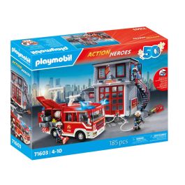 Mega Set Bomberos Action Heroes 71603 Playmobil