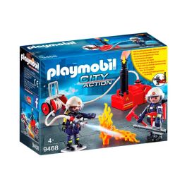 Bomberos Con Bomba De Agua 9468 Playmobil