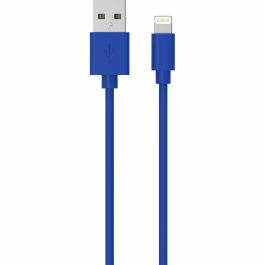 Cable USB BigBen Connected WCBLMFI1MBL Azul 1 m (1 unidad) Precio: 10.95000027. SKU: S55122706