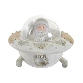 DKD Home Decor Figura Navidad Moderna Ovni de Resina con LED 10x12.5 cm incluye baterías LR1130 Precio: 3.58999982. SKU: B14ECT6SQD