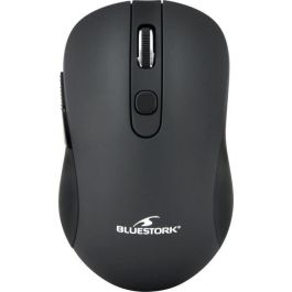 Bluestork Raton Inalambrico - 2,4 Ghz - 6 Botones - Gris Metalico (M-WL-OFF60-BLACK) Precio: 12.50000059. SKU: S7133823