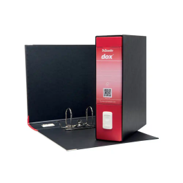 Esselte Archivador de Palanca Dox DIN A4 Cartón Forrado Lomo 80 mm con Caja Color Rojo Precio: 17.061. SKU: B1AMNB4D34