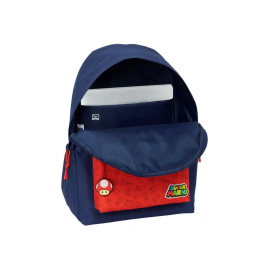 Safta Mochila para Portatil 14.1'' Super Mario "Trick" 31x43x13cm