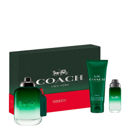 Set Coach: Green, Eau De Toilette, For Men, 100 ml + Green, Eau De Toilette, For Men, 15 ml + Green, Shower Gel, Body, All Skin Types, 100 ml Precio: 62.50000053. SKU: B134GT6NB4