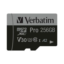 Verbatim Pro U3 256GB Micro SDXC Card With Adapter Precio: 39.49999988. SKU: B153FVYBVH