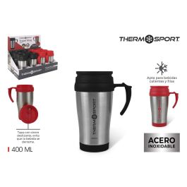 Thermosport Travel Mug 400ml Acero Inoxidable con Dimensiones 8cm Ancho x 17cm Alto x 12cm Largo Precio: 28.49999999. SKU: B1FSKVCERS