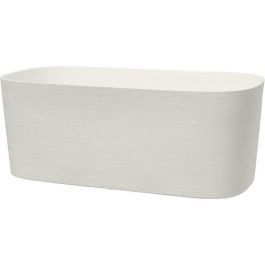 Garden Id 08310401 Jardinera Respect con Reserva de Agua, Blanco, 50x17 cm, 100% Reciclable de Residuos Domésticos, Superficie Estructurada Precio: 33.4999995. SKU: B16FSVK9N5