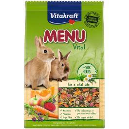 Vitakraft Menu Aroma Conejos Pienso Alimento Completo Diario para Conejos Enanos 5kg Precio: 25.289. SKU: B1GNQ7XZYN