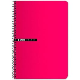 Cuaderno ENRI Cuadriculado Rojo Din A4 (5 Unidades) Cuaderno ENRI Cuadriculado Rojo Din A4 (5 Unidades)