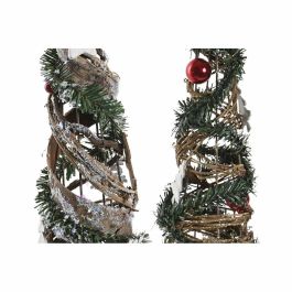 Árbol de Navidad DKD Home Decor Natural Rojo Metal Verde (14 x 14 x 51 cm) (2 Unidades) Árbol de Navidad DKD Home Decor Natural Rojo Metal Verde (14 x 14 x 51 cm) (2 Unidades)