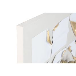 Cuadro Moderno DKD Home Decor Blanco Negro 3.5 x 100 x 100 cm Cuadro Moderno DKD Home Decor Blanco Negro 3.5 x 100 x 100 cm