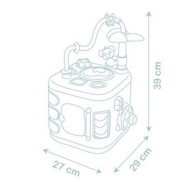 Smoby SMOB140306 Cubo Explorador Pequeño