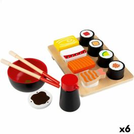 Juego de Madera Woomax Sushi 14 Piezas (6 Unidades) Precio: 66.98999956. SKU: B1D6CRSSRV