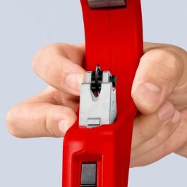 Knipex 90 31 03 BK Rohrabschneider TubiXL XL – Cortatubos para Latón, Cobre, Acero, Acero inoxidable – 260 mm