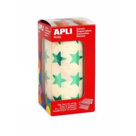 Gomets Apli Metalizados Rollo 59H Estrella Grande Verde 1.416 Uds. (12054) Precio: 11.49999972. SKU: B163QCWVKD