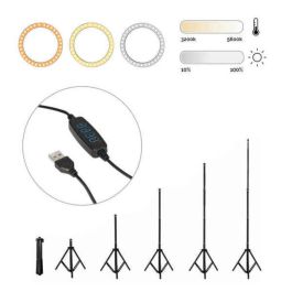 Aro de Luz para Selfie KSIX 10W Aro de Luz para Selfie KSIX 10W